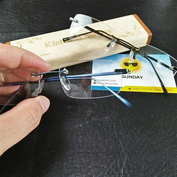 Gọng kính không viền thời trang