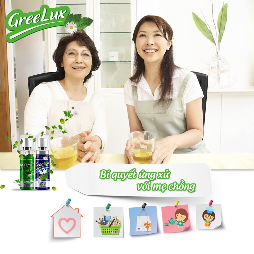 Greelux Fresh Mint Cool Mouth Freshener Spray (Mildly Cool and Spicy Flavor)