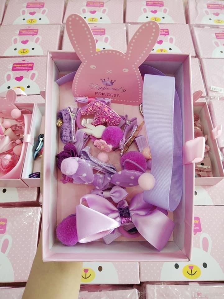 Set 18 món Kẹp tóc,cài tóc cho bé gái [New 2018]