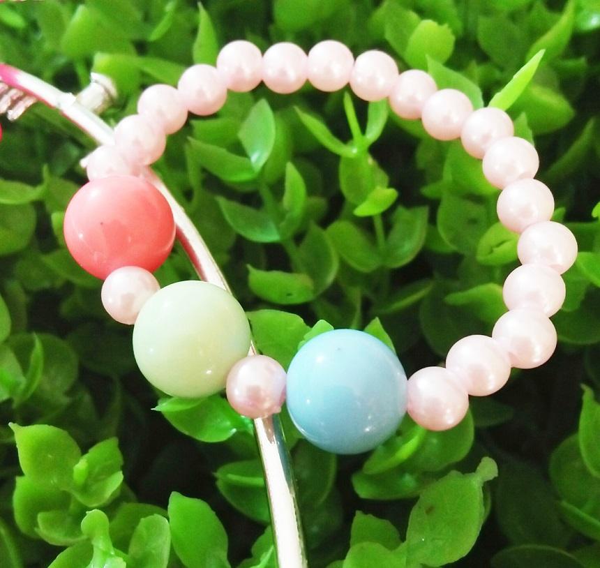 bộ phụ kiện bé gái công chúa elsa 7 món (màu hồng)