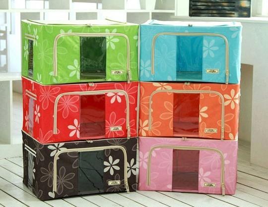 Hộp đựng quần áo khung sắt cỡ lớn
