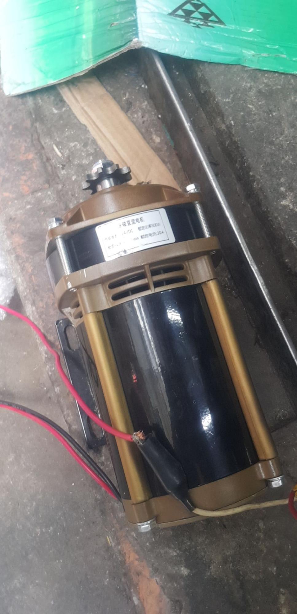 Motor Giảm Tốc DC 24v 500w