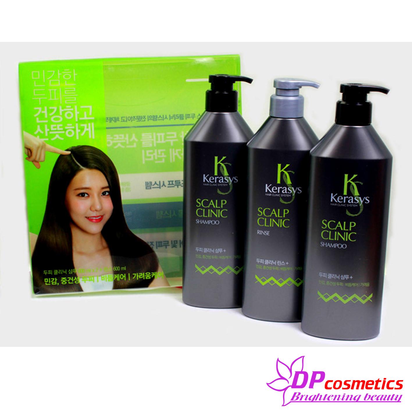 Bộ 02 dầu gội và 01 xả Kerasys