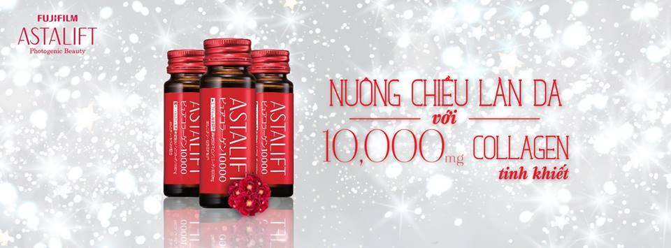 [HCM]Nước uống collagen Astalift Drink 10000 ( 10 chai*30ml)