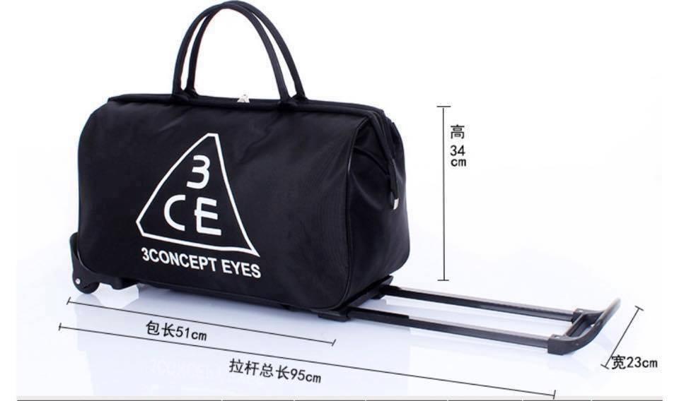 Túi trống du lịch có bánh xe kéo