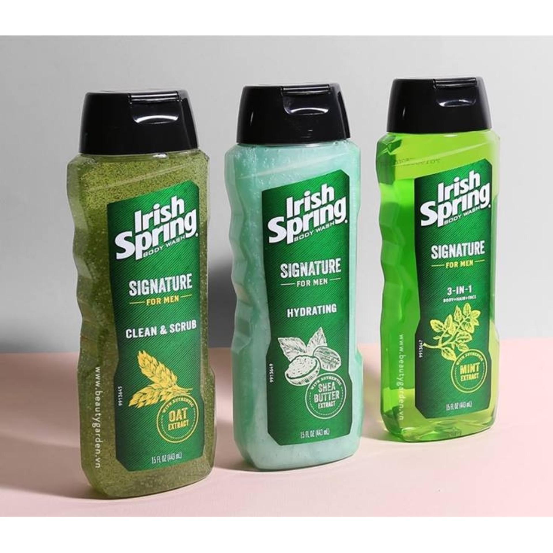Sữa Tắm Nam Irish Spring Gear 532ml