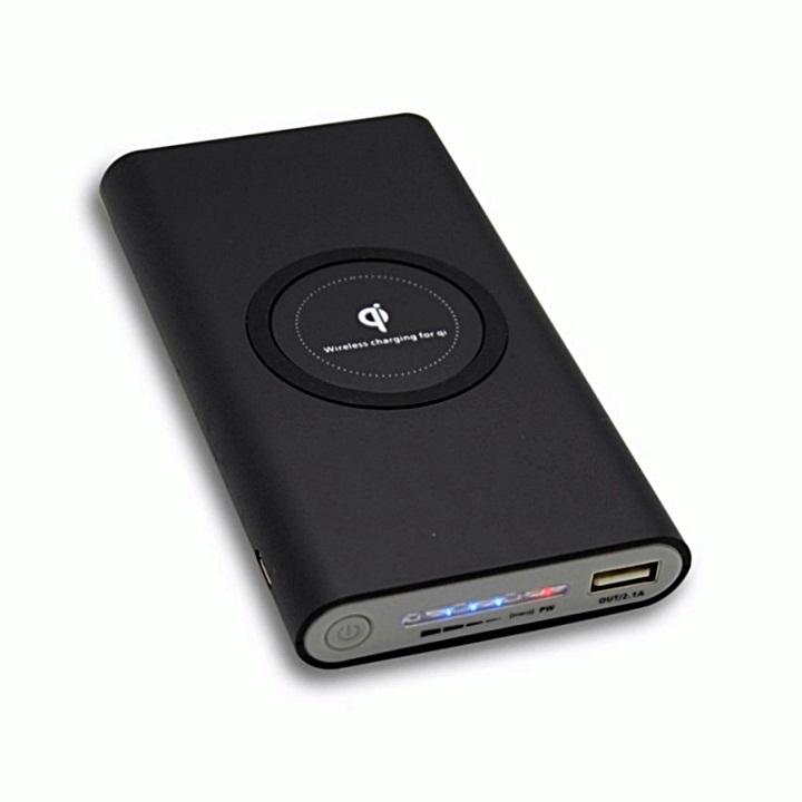 Bộ sạc không dây Qi kiêm pin dự phòng