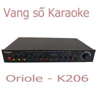 vang mixer echo karaoke oriole K206 - vang cơ - vang chỉnh cơ thumbnail