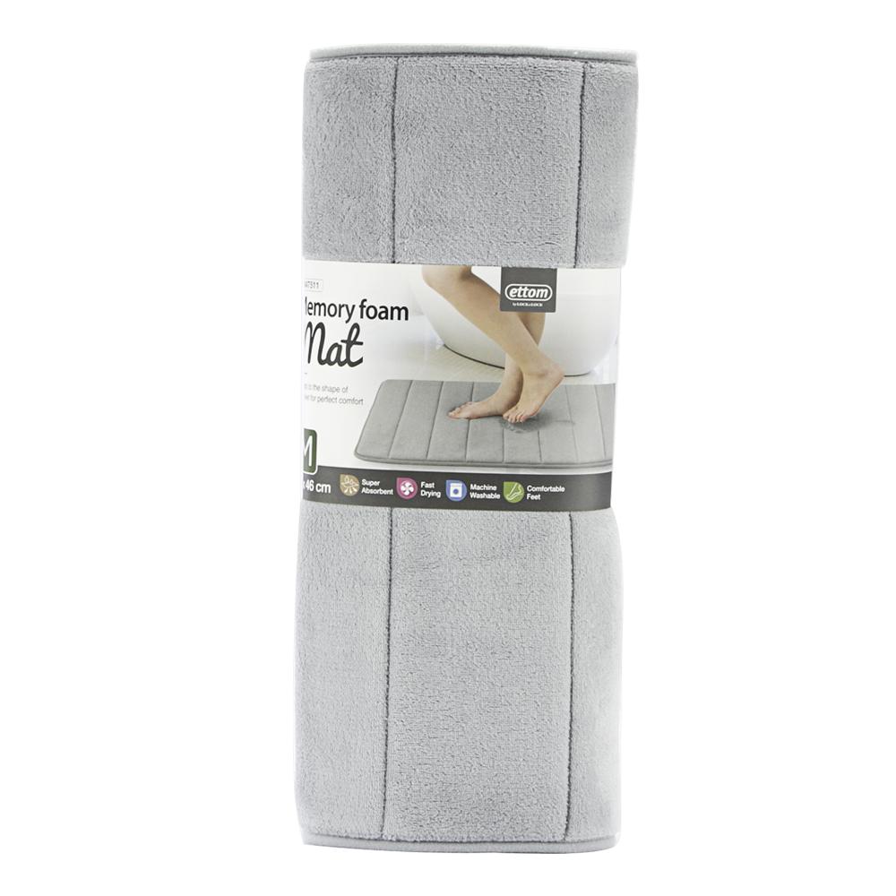 Thảm chùi chân Memory Foam Lock&Lock kiểu Stripe cỡ M 460x700x15mm - MAT511