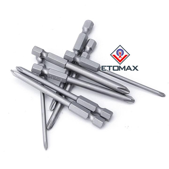 Bộ 8 đầu vặn vít 4 cạnh lục giác cao cấp