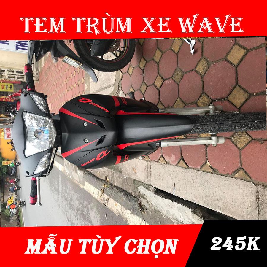Tem trùm xe wave