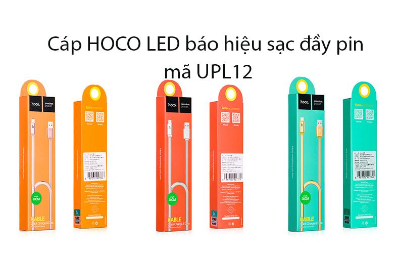 Cáp sạc Hoco UPL12 cổng MicroUSB cho điện thoại Android (dài 120cm )