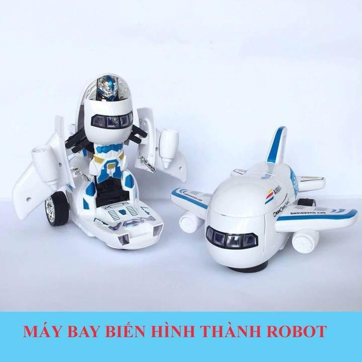 Đồ chơi máy bay biến hình thành siêu nhân dùng pin phát nhạc, Do choi may bay bien hinh thanh sieu nhan