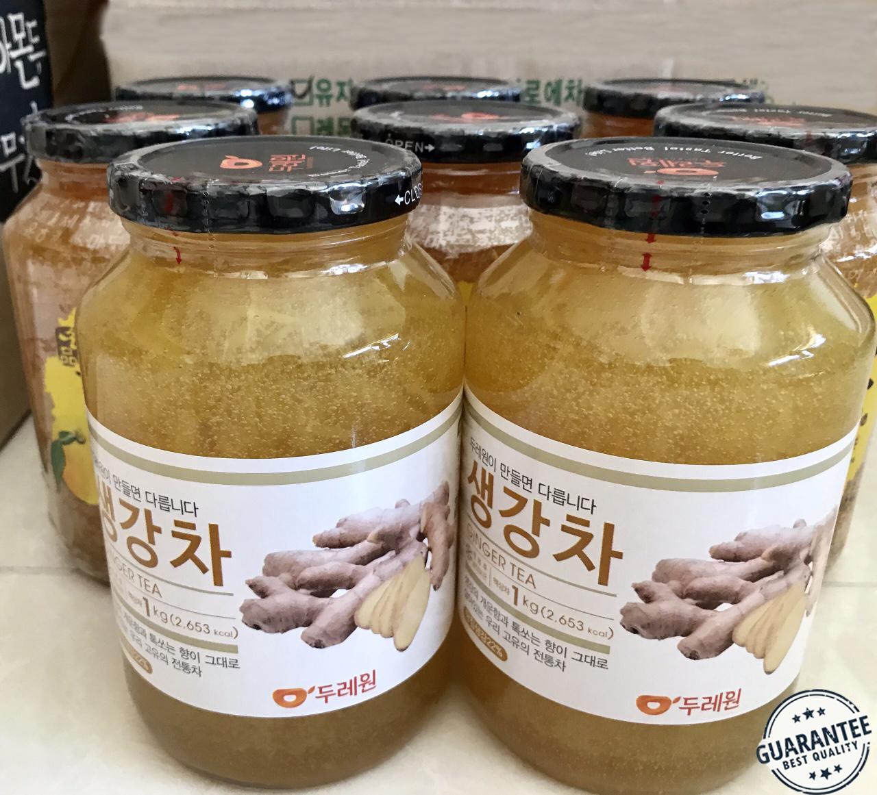Dooraeone - Gừng Mật Ong Nhập Khẩu Hàn Quốc (Lọ 1kg)