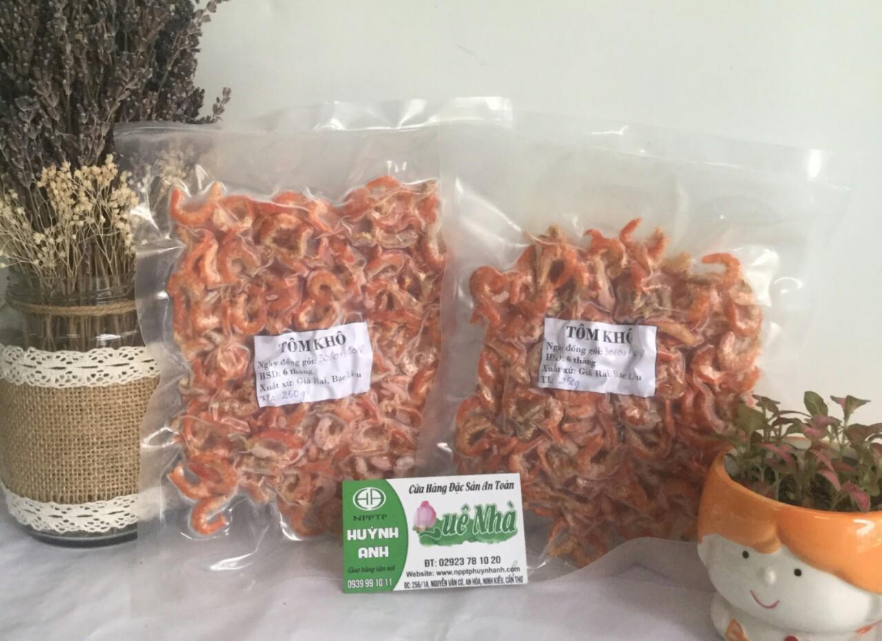 TÔM KHÔ BẠC LIÊU - LOẠI ĐẶC BIỆT - 250g