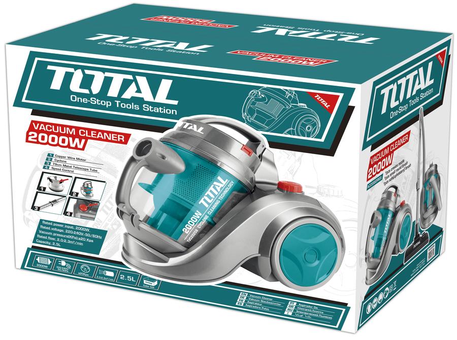 MÁY HÚT BỤI CẦM TAY 2.5 LÍT TOTAL TVC20258