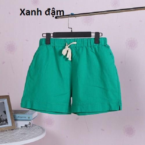 quần shorts lưng thun nữ, quần short nữ Q044
