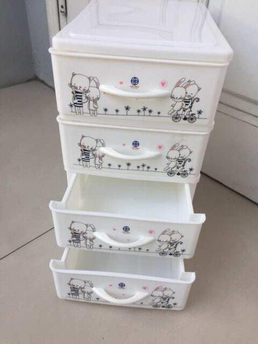 Tủ nhựa Mini 4 tầng