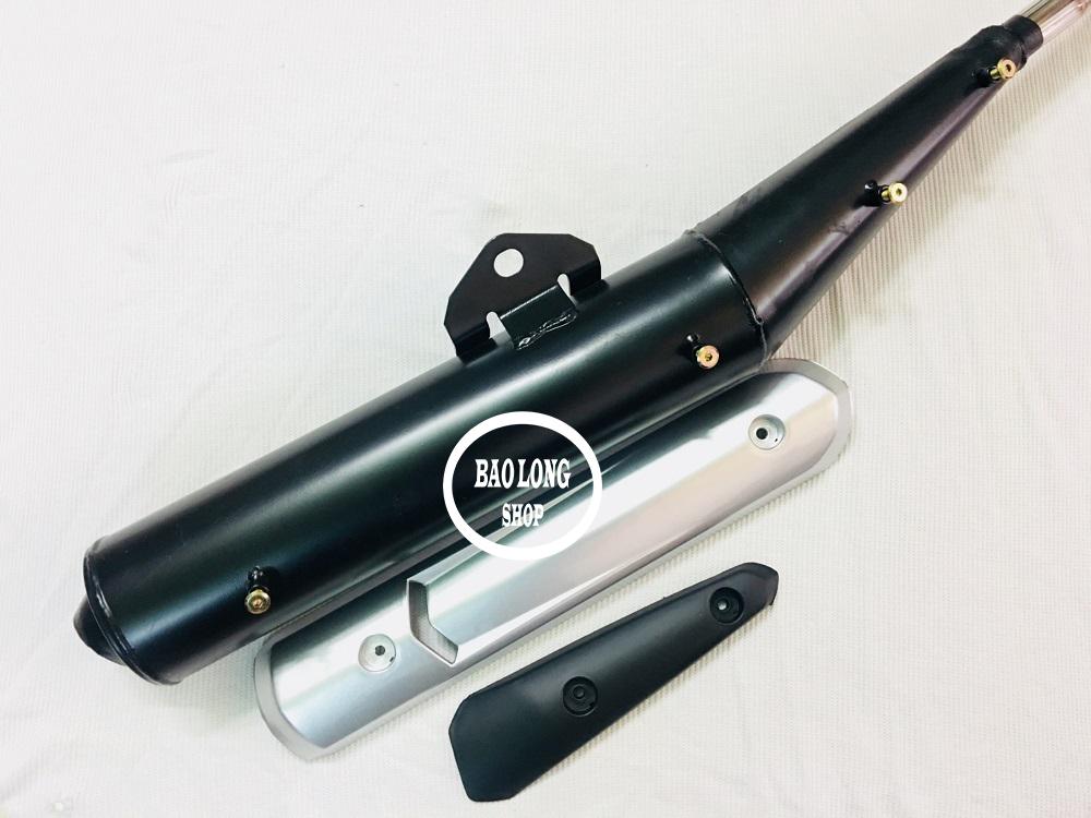 Pô Exciter gắn Sirius + ốp pô Spark