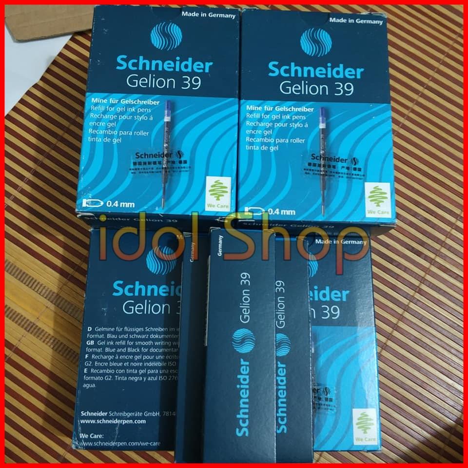 Ruột bút Xiaomi Mipen 2  mực xanh (1 hộp 10 ruột xanh của Đức)