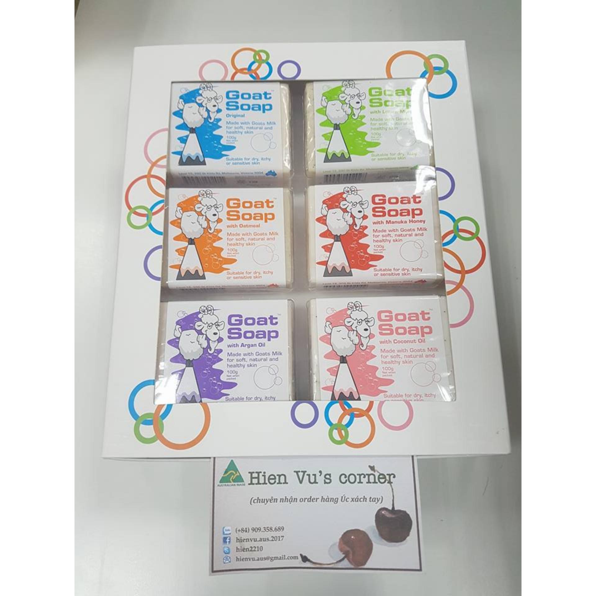 xà phòng tắm sữa dê nguyên chất Úc ( Goat soap - Australia)