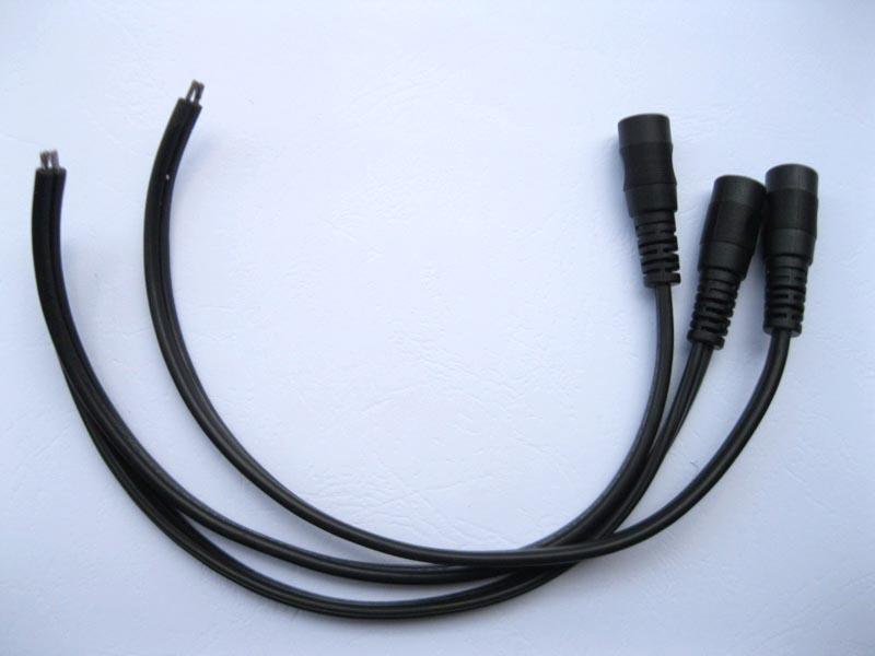 Bộ 5 giắc cái - 5.5mm có dây
