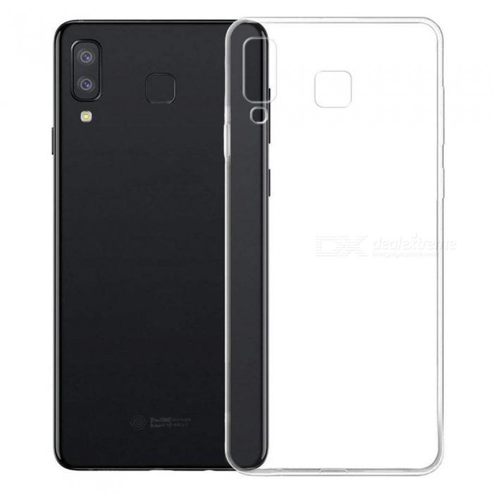 Ốp lưng Samsung A8 Star dẻo trong suốt (Loại dày đẹp)