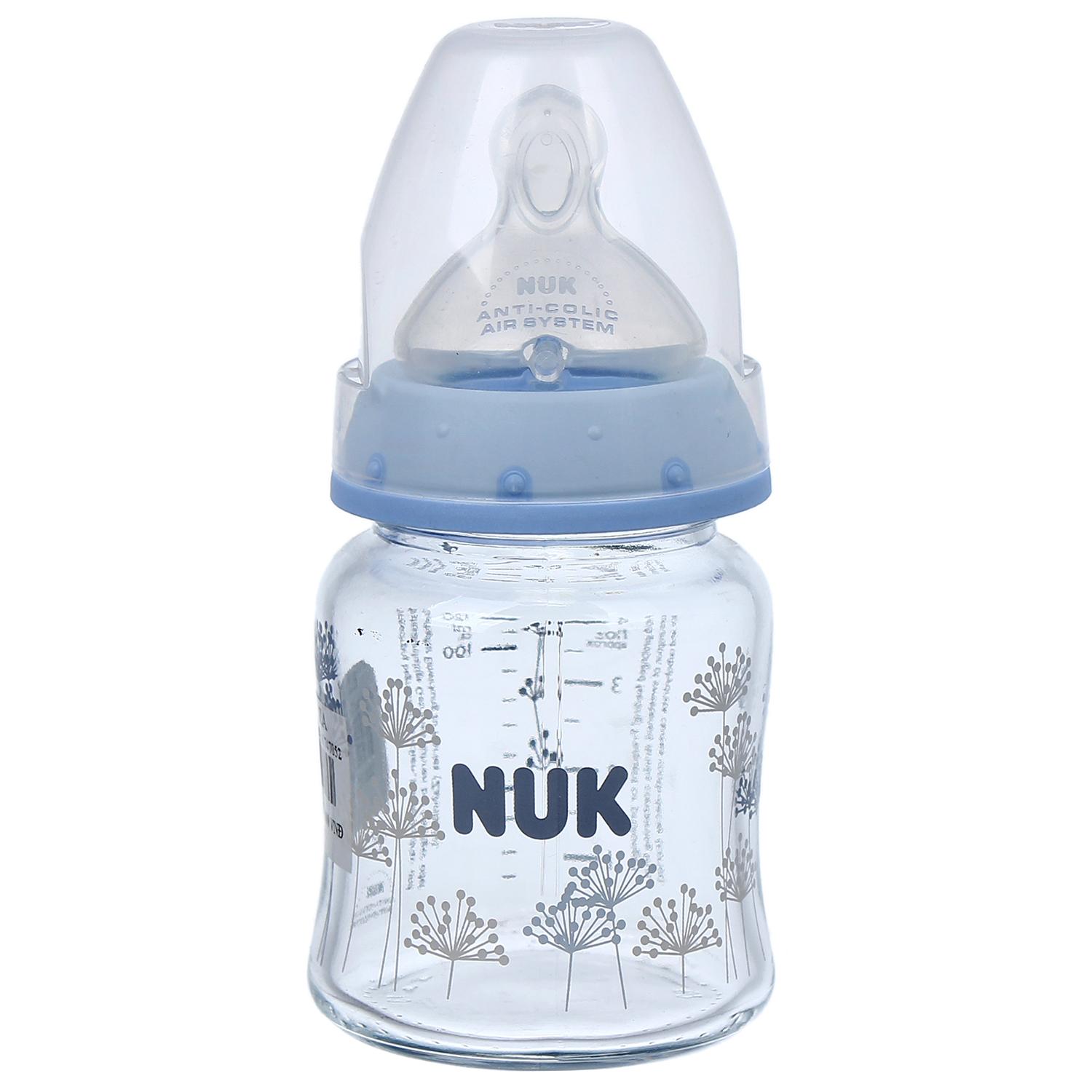 [HCM]Bình sữa Nuk TT 120ml SLC siêu mềm 747044