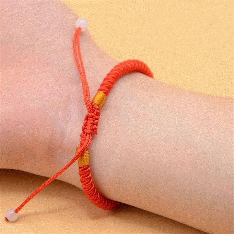 Vòng Tay Chỉ Đỏ Dây Rút May Mắn - PA