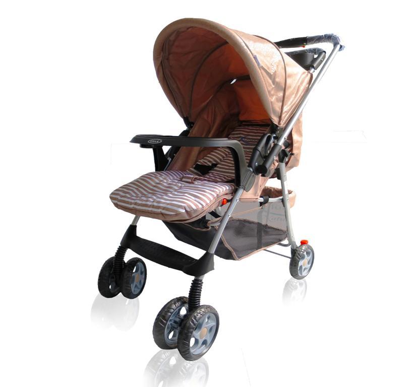 [HCM]Xe đẩy trẻ em Gluck C8 (sữa)