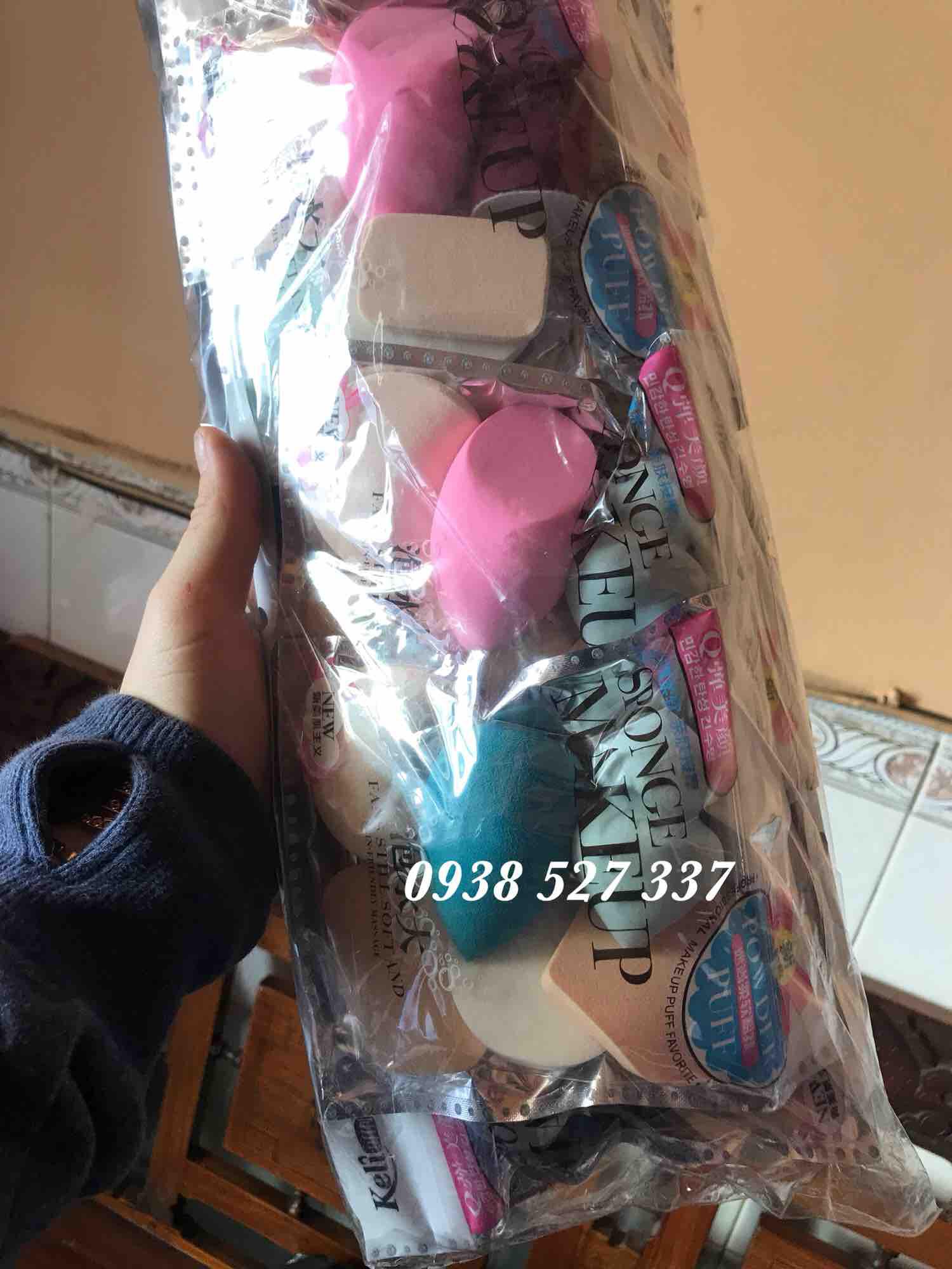 Bộ 6 bông phấn giá sỉ siêu rẻ