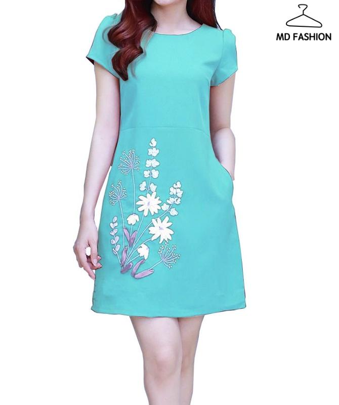 [HCM]ĐẦM DÁNG  XÒE HOA NỮ CỰC XINH (Có size to)