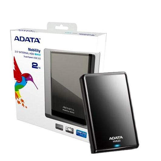 Ổ cứng di động 3.0 2TB ADATA HV620 (Đen) - Hàng Chính Hãng