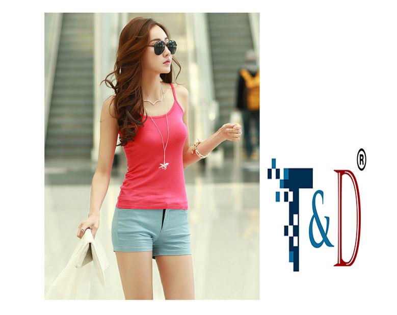 [HCM]ÁO THUN HAI DÂY NỮ THỜI TRANG NHIỀU MÀU