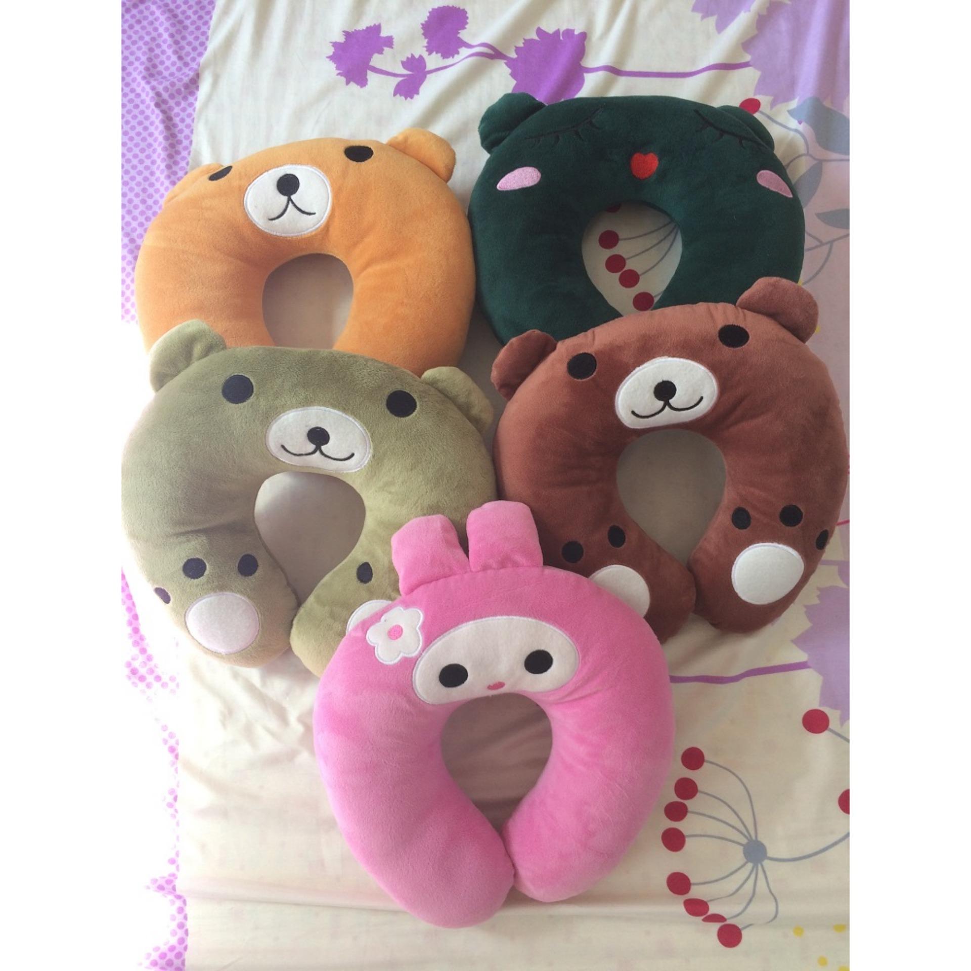 Gối kê cổ du lịch gấu cao cấp