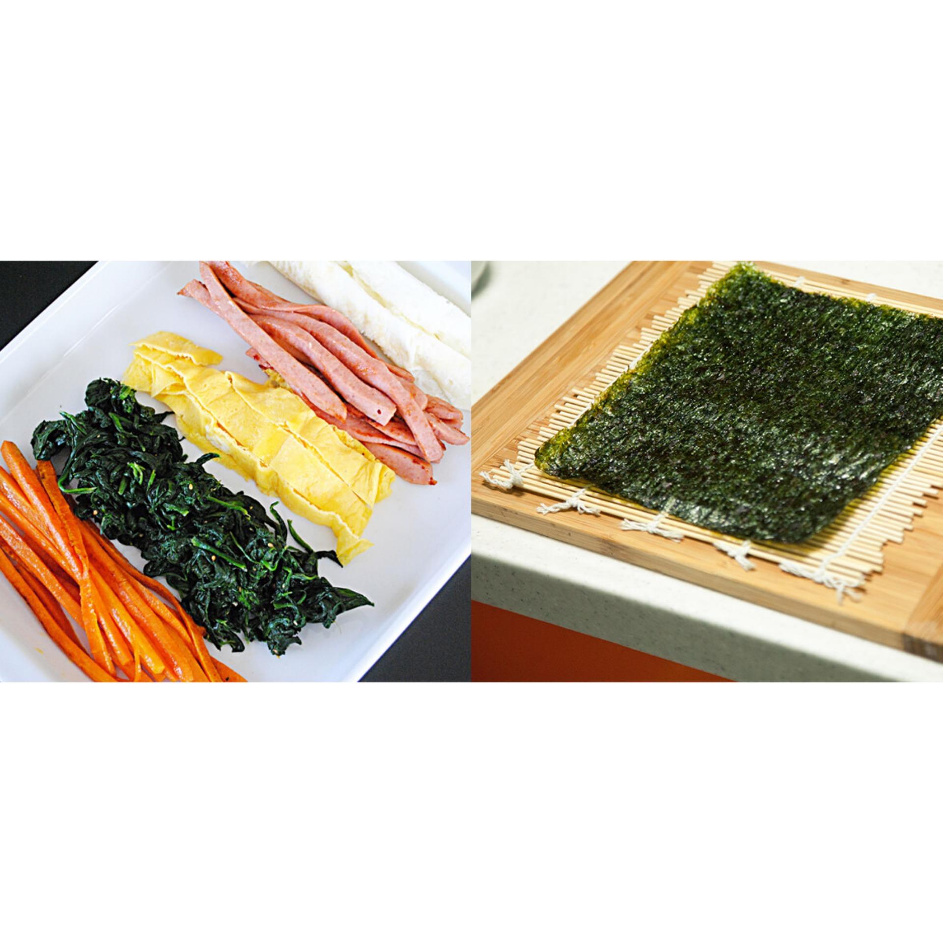 Rong biển cuộn cơm Gimbap Humanwell 20g 10 miếng