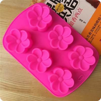Khuôn silicon hình hoa sứ lớn 4D