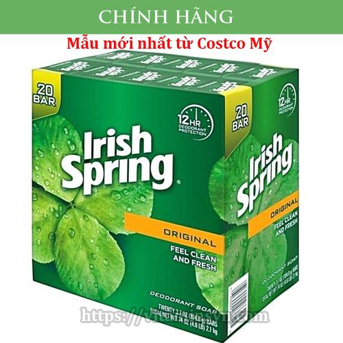 Xà bông cục Irish Spring - hàng nhập Mỹ