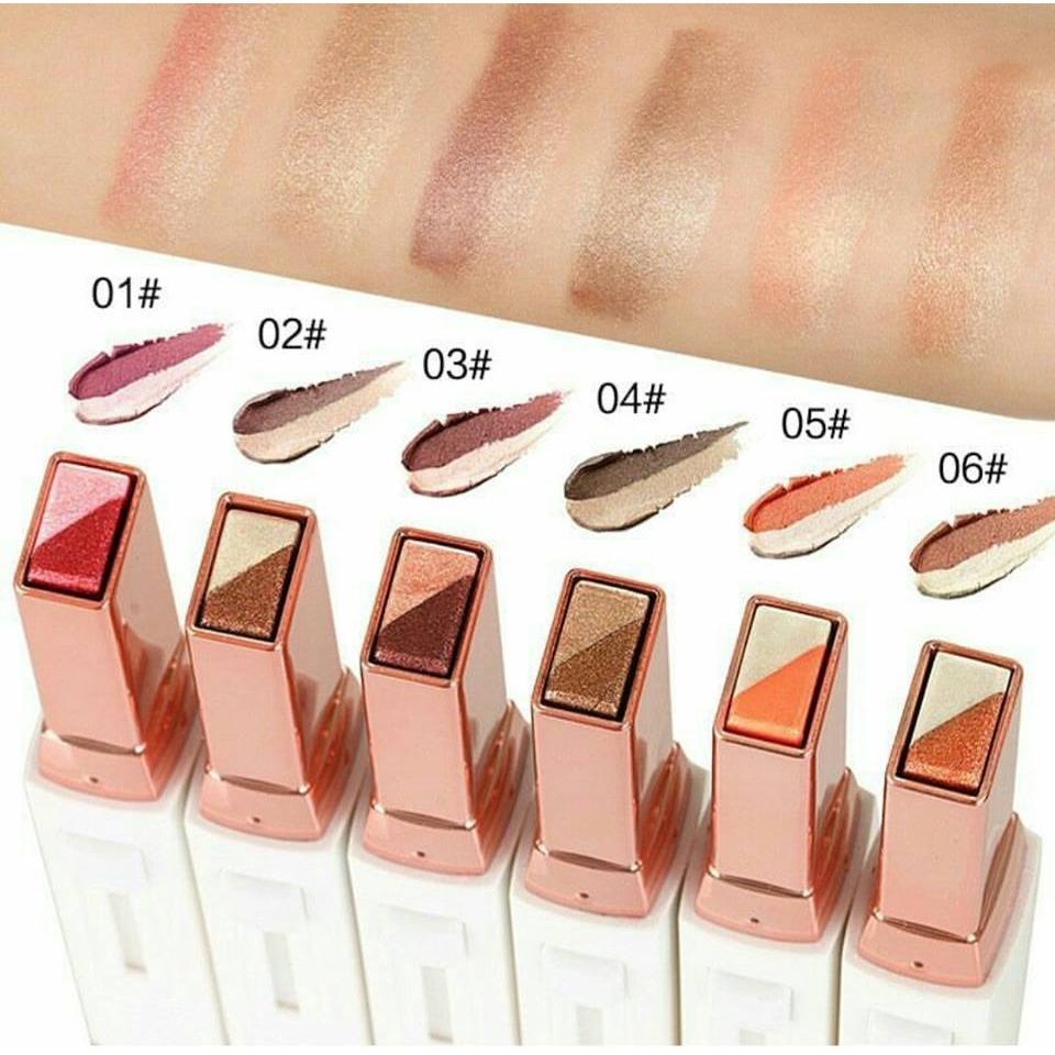 Sáp kẻ mắt 2 màu WODWOD color eye shadow