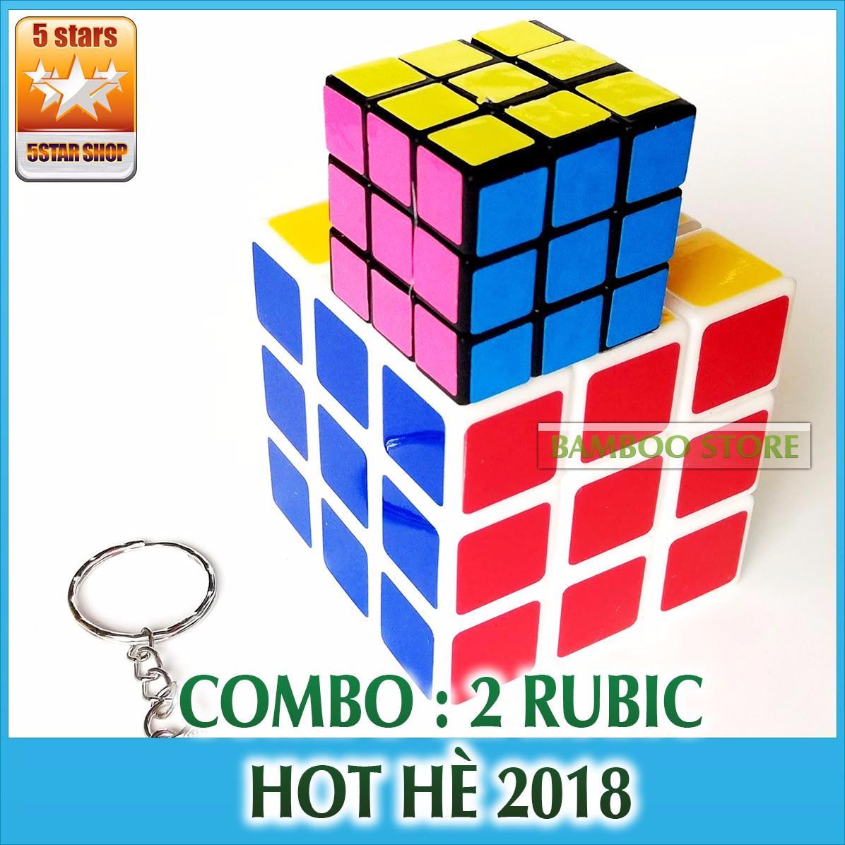 Bộ 1 Rubik 3x3 kèm 1 Rubik Nhỏ (COMBO.RUBICA85)
