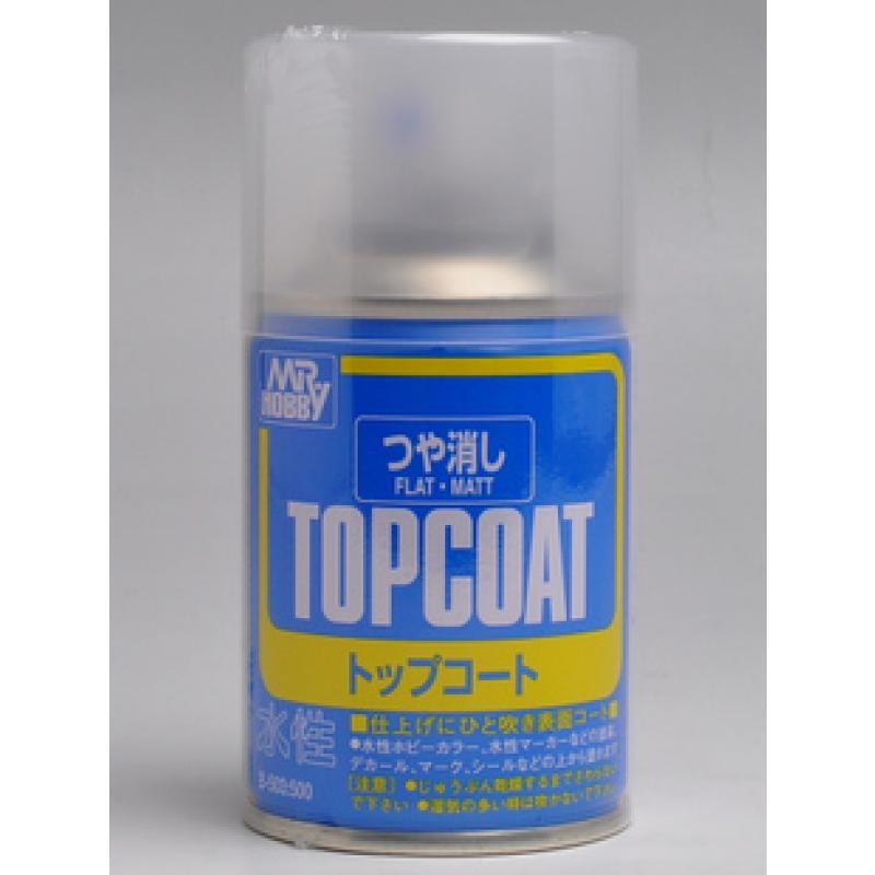 BÌNH XỊT BẢO VỆ NHỰA MR HOBBY TOPCOAT CLEAR FLAT