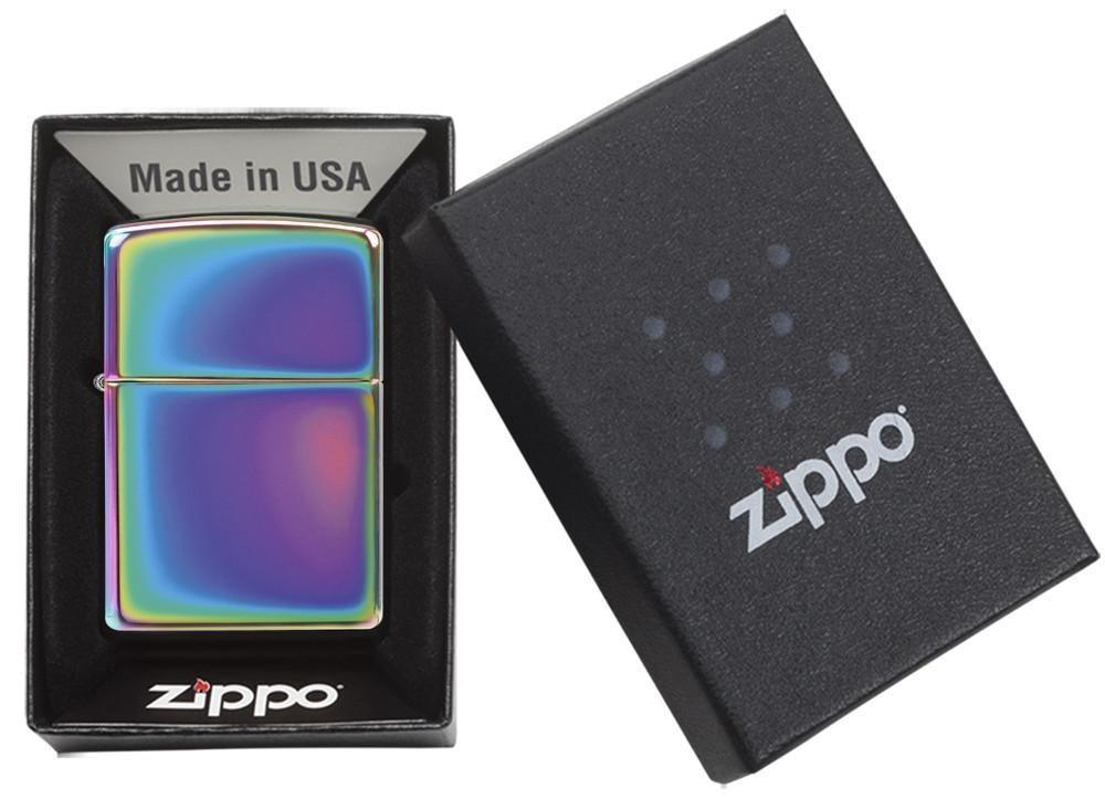 Zippo Spectrum (bảy màu) (không bao gồm xăng)