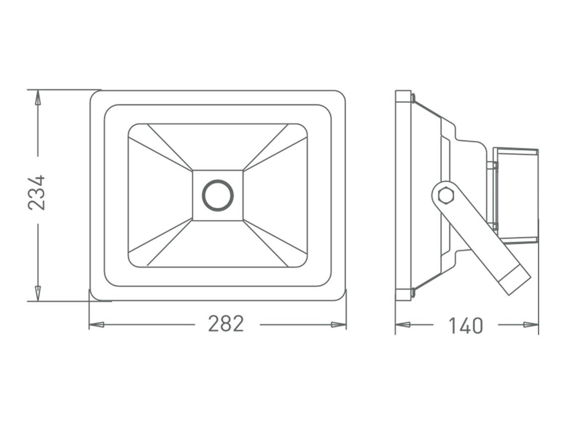 Đèn LED Pha 45W MFL603-045WS578LG5/MFL603-045WS408LG5/MFL603-045WS278LG5