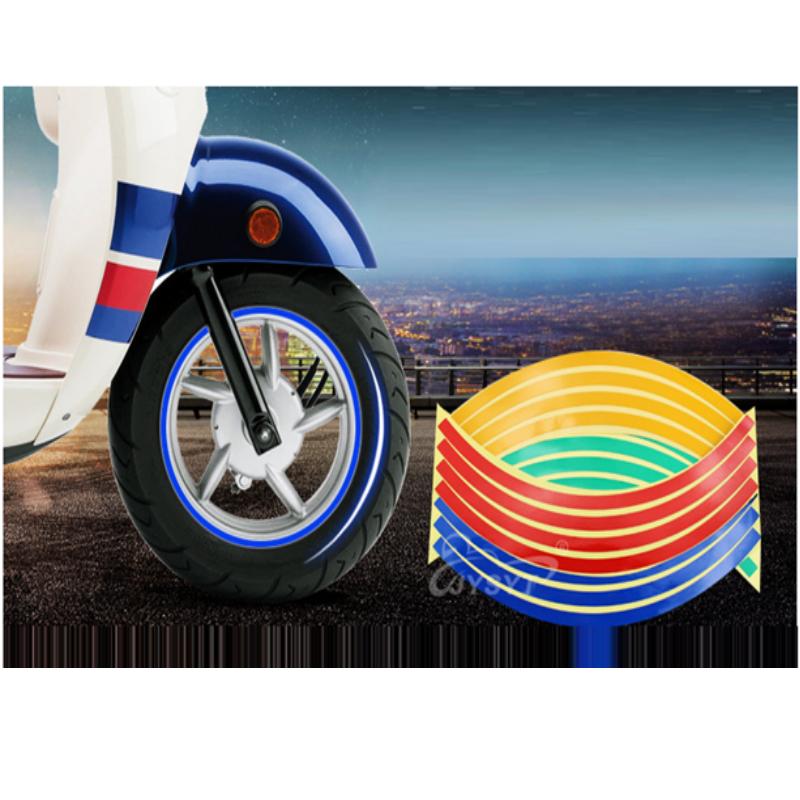 Bộ decan dán phản quang vành xe 206635