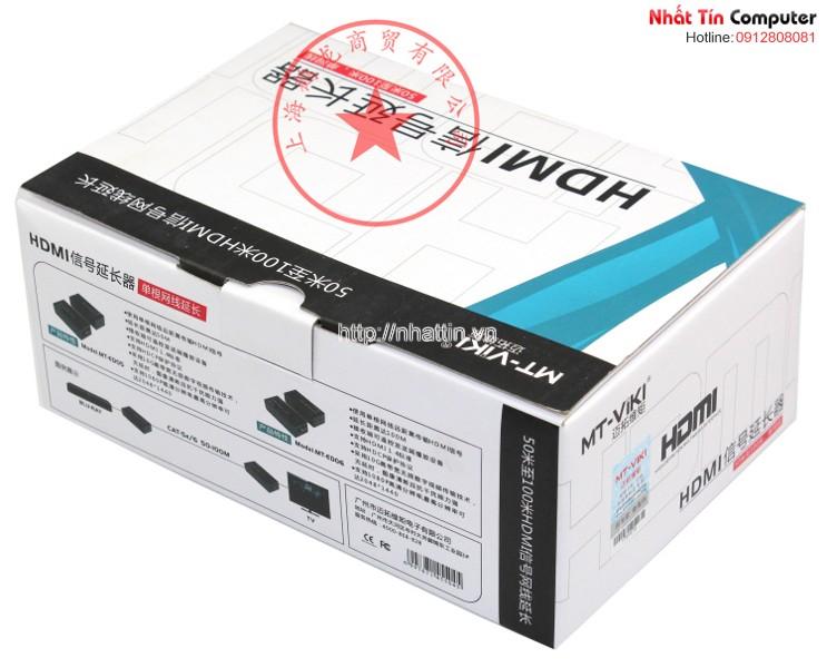 Bộ khuếch đại tín hiệu HDMI 50m - HDMI Extender MT-ED05