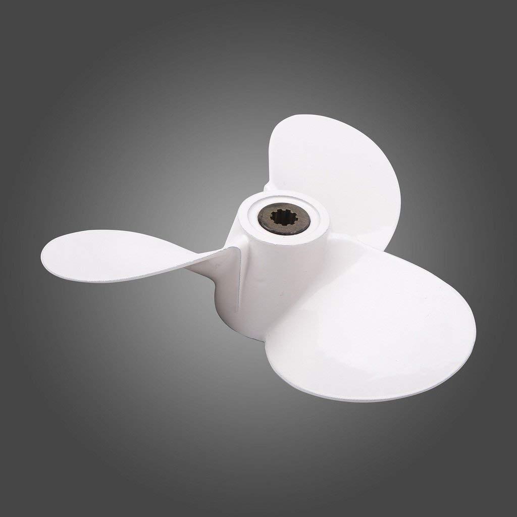 Chân Vịt Hợp Kim Nhôm Cho Động Cơ Cano Yamaha 4HP 5HP | Phù Hợp 2 Thì & 4 Thì - Kích Thước 7 1/2 X 7-BA