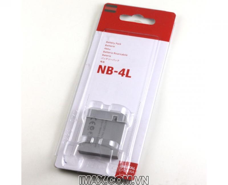 Bộ 01 pin canon nb-4l + 01 sạc canon cb-2lve - hàng nhập khẩu