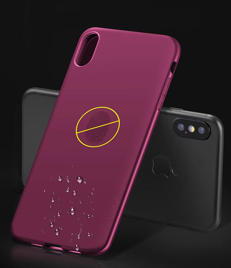 Ốp Lưng Silicon Cho iPhone Xs Max hiệu X-level
