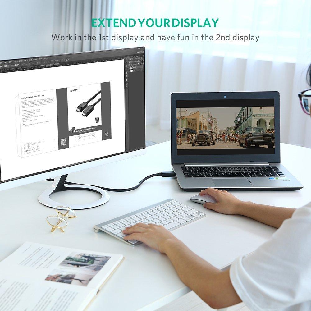 Đầu chuyển đổi Displayport ra HDMI Ugreen