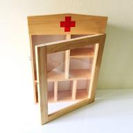 Tủ thuốc y tế gia đình - tủ thuốc gỗ VẬT DỤNG Y TẾ QUAN TRỌNG thumbnail